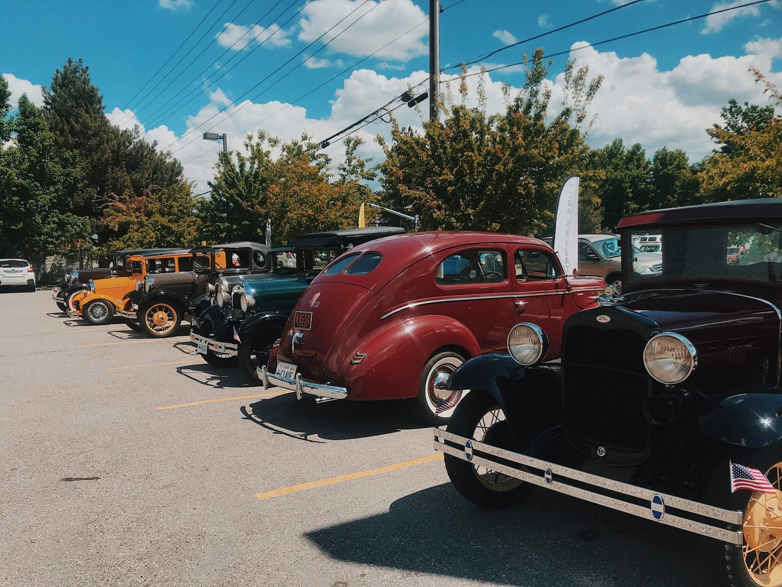 Woody's DriveIn Car Show Utah Car Culture